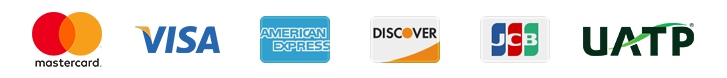 Mastercard وVisa وAmerican Express وDiscover وUPay وSafeKey