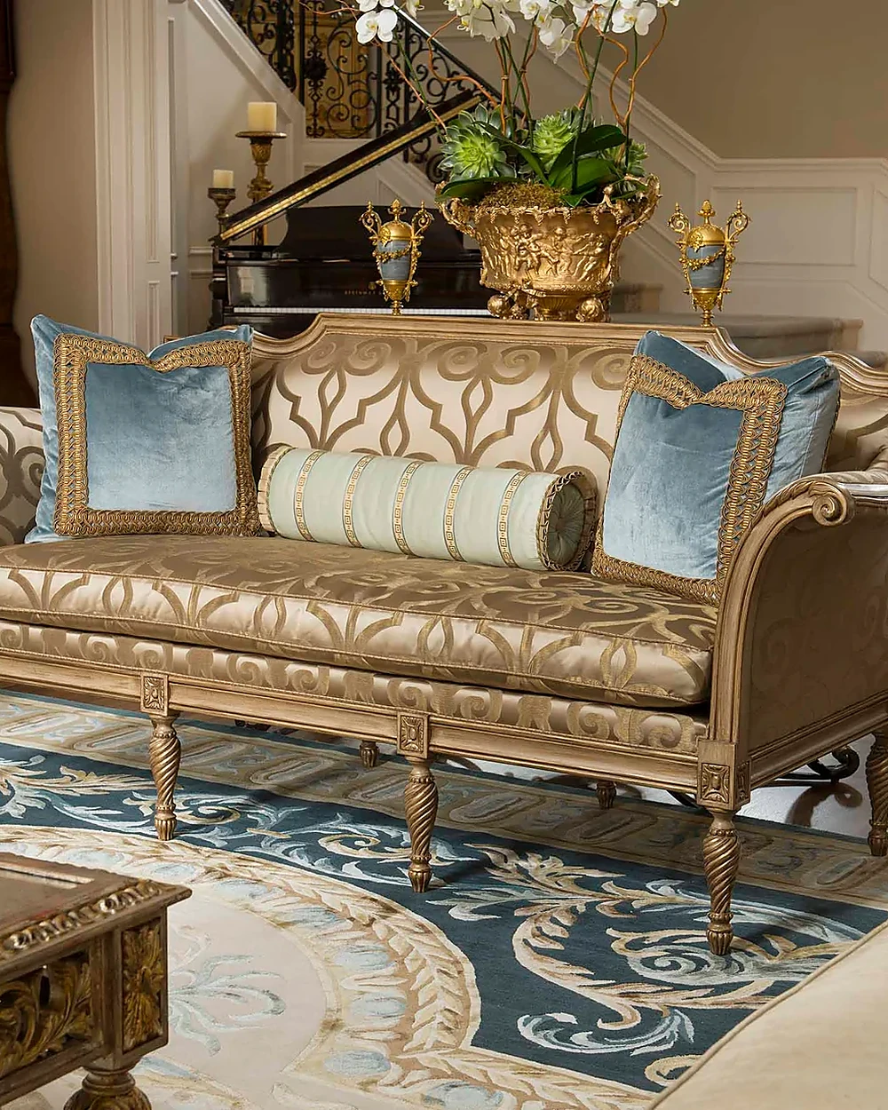 Formal living room finished by MEG